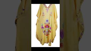 Bohemian Kashmiri Evening Maxi Kaftan [upl. by Sprung44]