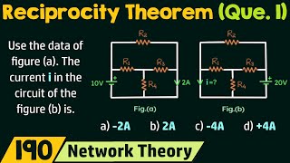 Reciprocity theorem  Reciprocity theorem solved problem  Circuit analysis  Circuit theory [upl. by Aneram]