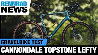 Test Cannondale Topstone Carbon Lefty [upl. by Annirok]