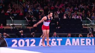 Danell Leyva  Floor Exercise  2012 ATampT American Cup [upl. by Leirraj]