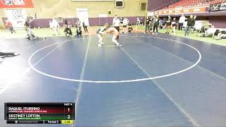 2024 16UJunior Folkstyle Nationals Destiney Lofton vs Raquel Iturrino 120 Ibs 5th Place Bout [upl. by Peyton]