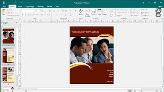 Creating Brochures with Microsoft Publisher [upl. by Emelia]