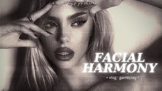 FACIAL HARMONY 🎀 overall facial symmetry CGI beauty PERFECT face  combo [upl. by Tonl]