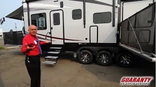 2019 Heartland Cyclone 4270 Toy Hauler Fifth Wheel • Guarantycom [upl. by Holcman298]