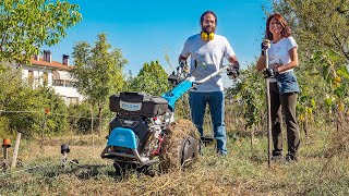 SOVESCIO AUTUNNALE LAVORAZIONE DEL TERRENO E SEMINA CON OrtoDaColtivare [upl. by Heimer]