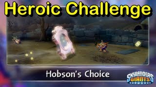 Skylanders Giants  Hobsons Choice  Heroic Challenge Review amp Play Through [upl. by Inaffyt509]