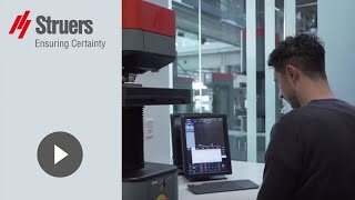 Duramin40 60 and 650 How to position indents amp patterns in hardness testing [upl. by Ennasus126]