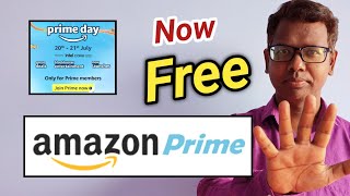 amazon prime membership free kaise le  amazon prime for free  prime day sale 2024 [upl. by Ahsenad]