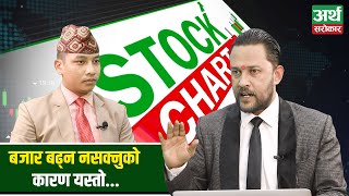 अहिलेको बजारमा किन्ने बेच्ने कि होल्ड गर्ने  Stock Chart with Bimod Dev Panta  Artha Sarokar [upl. by Baoj17]