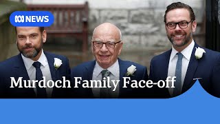 Succession drama plays out in US court over Murdoch media empire  ABC News [upl. by Allred]