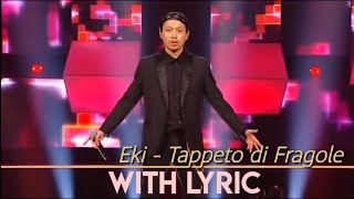 Eki  Tappeto di fragole with lyric [upl. by Eelatsyrc]