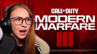 REACTING To The Modern Warfare III Teaser Call of Duty 2023 [upl. by Acceb62]