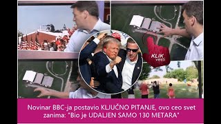 Novinar BBC ja postavio KLJUČNO PITANJE ovo ceo svet zanima Bio je UDALJEN SAMO 130 METARA [upl. by Retluoc61]