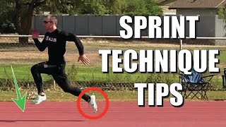 Do This To Sprint Faster  Sprinting Technique [upl. by Narcho]