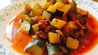 Calabazitas y Chorizo a la Mexicana [upl. by Maitland]