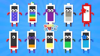 Numberblocks But Battery Blocks [upl. by Ilil538]