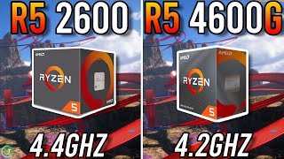 Ryzen 5 2600 vs Ryzen 5 4600G  Upgrade Or Not [upl. by Barth395]