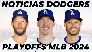 DODGERS REVELAN ABRIDOR para JUEGO 3 de SERIE DIVISIONAL  TERRIBLES NOTICIAS con CLAYTON KERSHAW [upl. by Rosy809]