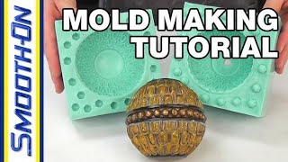 How To Make a 2 Piece Silicone Rubber Mold  Mold Making Tutorial [upl. by Pickett185]