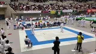 2016 59th 協会全国 個人 組手4回戦 箕輪優太 [upl. by Mapes105]