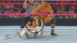 Masked WWE Wrestlers Who Were Accidentally Unmasked on Live TV [upl. by Leirbag]