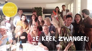 2e keer zwanger Zo vertelden we het aan familie  Sanny zoekt Geluk [upl. by Fosdick]