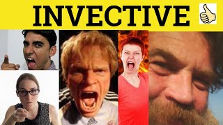 🔵 Invective Meaning  Invective Examples  Invective Definition  Invective Defined GRE 3500 Vocab [upl. by Cai587]