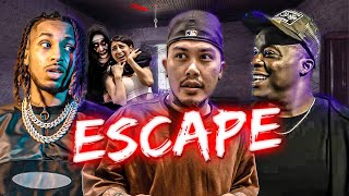 THE MOST TERRIFYING ESCAPE ROOM Ft DuB Family DDG Valentine Brittany Daymo amp Lexi [upl. by Noed]