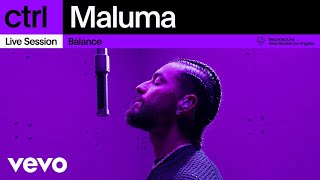 Maluma  Balance Live Session  Vevo ctrl [upl. by Dustan]