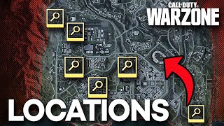 All 6 Object Locations From Secrets of The Pacific Warzone Event [upl. by Einafpets205]