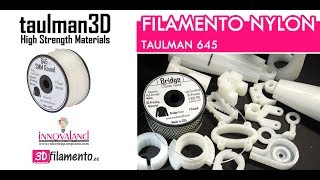 Review filamento Nylon Taulman 645  Impresión 3D [upl. by Narton689]