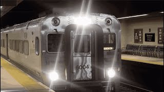 OnBoard Alstom Comet V Cab Car 6004 serving Train 1136 from HoHoKus NJ to Secaucus Junction [upl. by Namzaj]