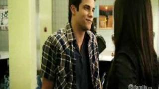 Pretty Little Liars  Noel and Aria kiss  01x10 [upl. by Arnuad]