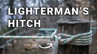 How to Tie a Lighterman’s Hitch Quick Guide [upl. by Loftis]