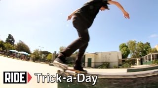 HowTo Skateboarding Noseslide Crooked Grind with Mike York [upl. by Yart]