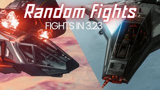 First Arena Commander Fights in 323 Live  Star Citizen [upl. by Vallonia]