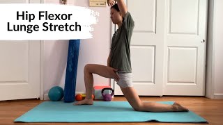 Hip flexor stretch  Psoas release [upl. by Carolle]