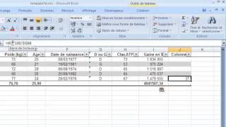 Excel 2007 tutoriel 10  Notion de référence relative et absolue [upl. by Horvitz]