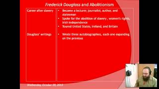 Frederick Douglass and Abolitionism elesson [upl. by Eusadnilem]