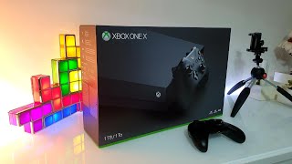 XBOX One X Unboxing [upl. by Allemat]