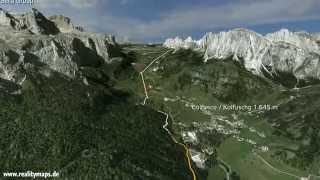 2014 3D Sellaronda MTB TOUR  senso antiorarioGegenuhrzeigersinncounterclockwise [upl. by Esinev]