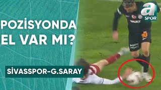 Galatasarayın Penaltı Beklediği Pozisyonu A Spor Yorumcuları Yorumladı Sivasspor  Galatasaray [upl. by Llesram]