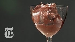 Chocolate Mousse Recipe  Cooking With Melissa Clark  The New York Times [upl. by Berte]