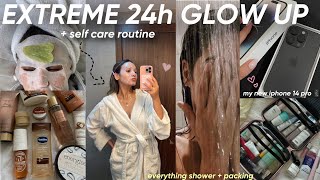 let’s have a 24h HOME GLOW UP🫡🧖🏻‍♀️🍓يلاه نتهلاو فراسنا🥰 شريت NEW IPHONE📱PREP FOR VACAY TONAILS💅 [upl. by Acinonrev]