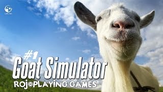 Goat Simulator 1 KozaNostra RojPlaying Games [upl. by Studdard598]