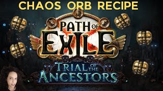 Chaos orb Recipe no Path of Exile Iniciantes [upl. by Enairb]