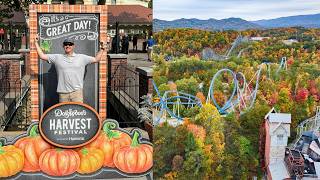 NEW Dollywood Harvest Festival Tour  Great Pumpkin LumiNights Walkthrough [upl. by Ignazio]