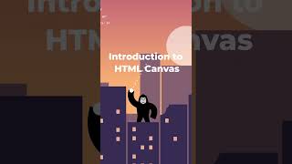 JavaScript Game Tutorial with HTML Canvas Gorillas javascript canvas gorillas [upl. by Sigfrid]