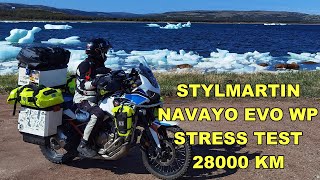 Stivali da moto Stylmartin Navajo EVO WP impressioni dopo 28000 km di viaggio in America [upl. by Ertnom]