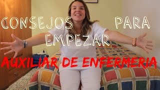 Consejos para empezar Auxiliar de Enfermería  AlbaMr [upl. by Sampson]